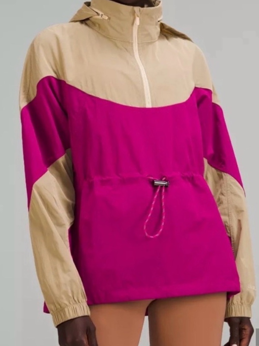 lululemon athletica Purple and Tan Jacket